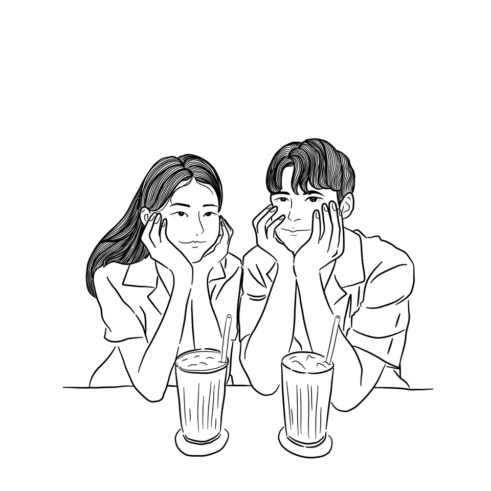 วาดภาพการ์ตูน - รับวาดภาพสไตล์มินิมอล - 4