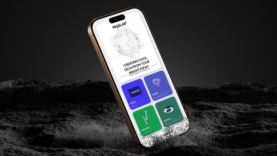 Desain UI UX untuk aplikasi mobile dengan konsep minimalis dan modern.