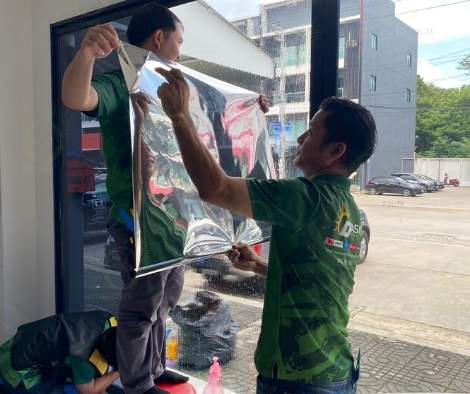 ติดฟิล์มกระจกบ้าน - บริการติดตั้งฟิล์มกรองแสงบ้าน อาคาร สำนักงาน - 11