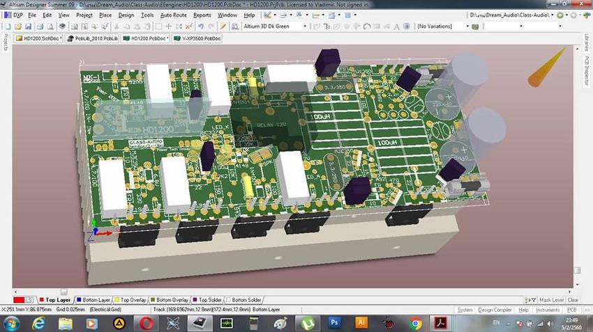 บริการออกแบบPCB ออกแบบวงจรอิเล็กทรอนิกส์ Circuit Diagram