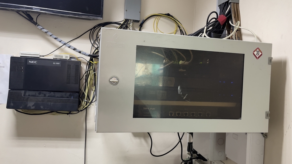 ติดตั้งสายแลน - ออกแบบระบบเน็ตเวิร์ค - 4