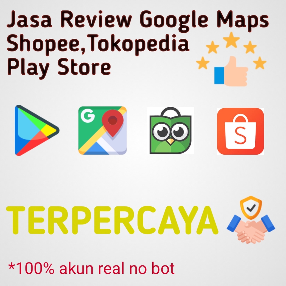 Memberi Review - Jasa Review Google Maps,Shopee,Tokopedia,Play Store - 2