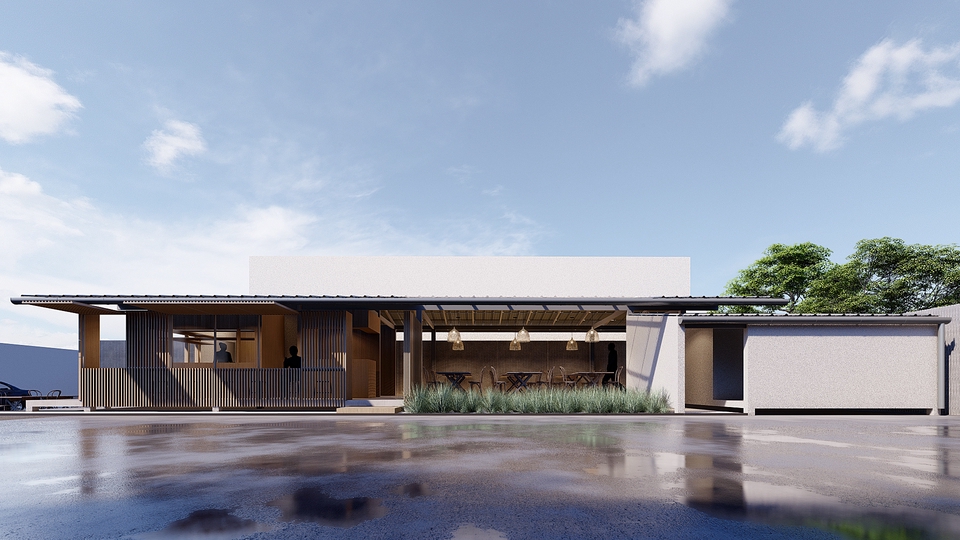 ออกแบบตกแต่งภายในและภายนอก - ออกแบบ เขียนแบบก่อสร้าง และแบบขออนุญาต อาคารทุกประเภท - 22