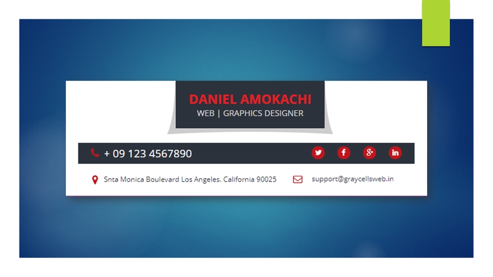 Desain Web - Pembuatan HTML Signature Modern - 4
