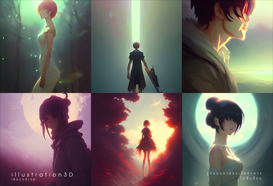 รับวาดภาพประกอบดิจิตอล 3D วาดภาพประกอบเกมส์, ภาพประกอบนิทาน, วาดรูปตัวละคร
