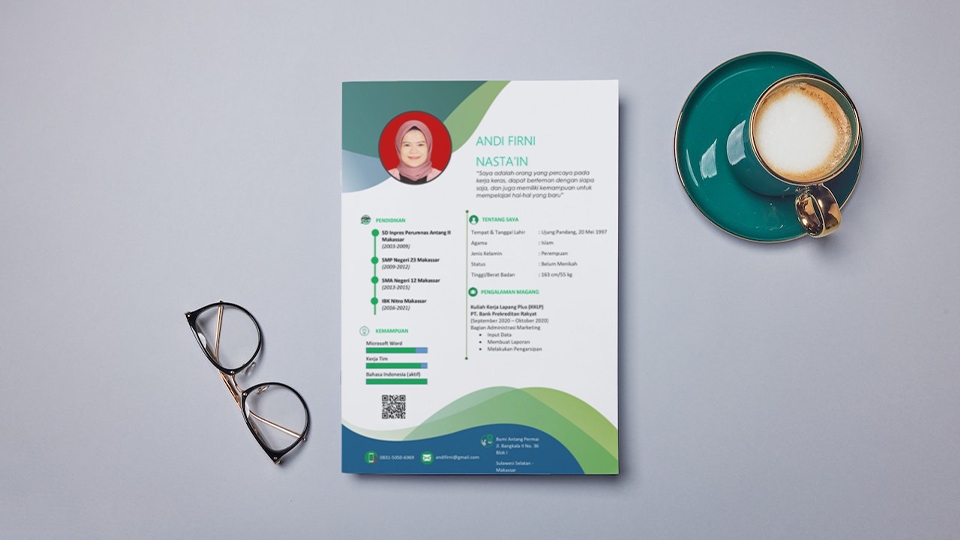 Portfolio & Resume - Desain CV/Resume & Portofolio - 3