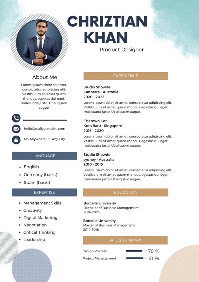 Jasa pembuatan CV unik, desain cv profesional, desain portofolio online, jasa desain curriculum vitae, pembuatan resume