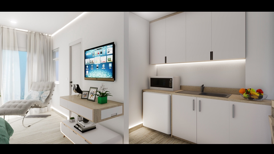 3D Perspective - 3D INTERIOR PERSPECTIVE และ 3D EXTERIOR PERSPECTIVE / ออกแบบ Interior / ขึ้นโมเดล 3D - 6