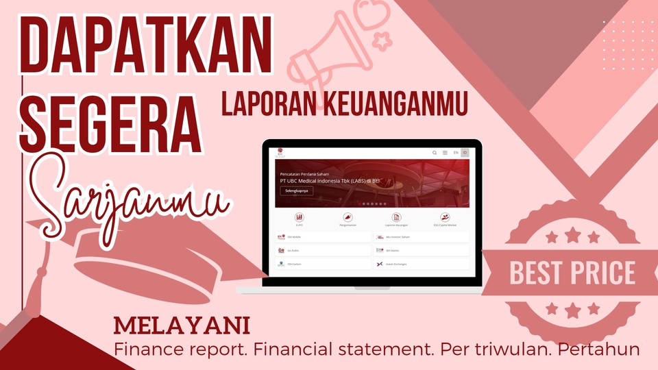 Pencarian data laporan keuangan 