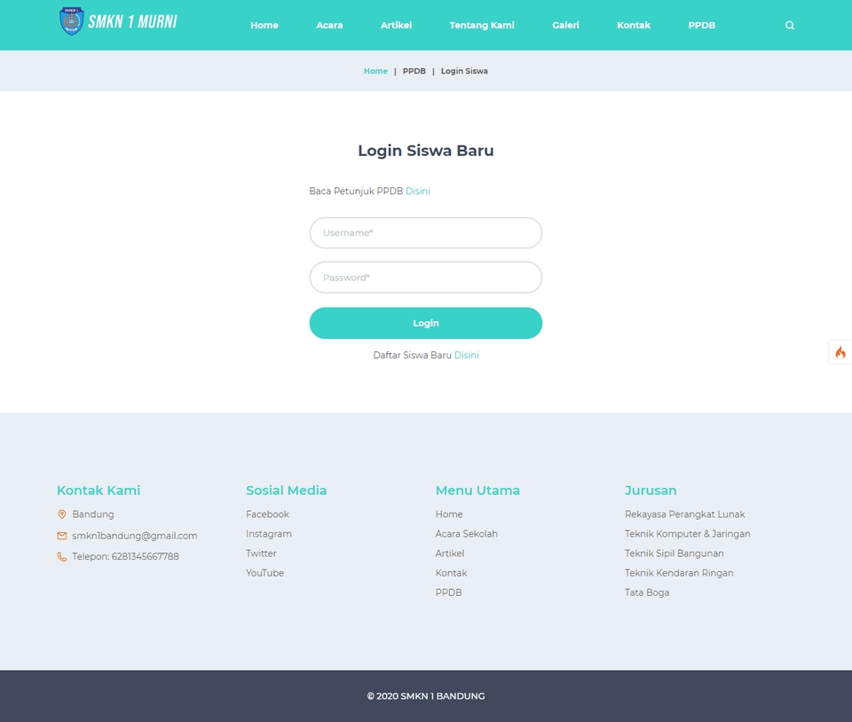 Web Development - Website Sekolah Versi 4 - 2