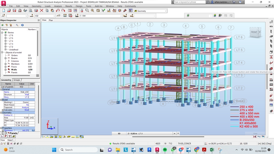 Akuntansi dan Keuangan - Perhitungan Struktur Bangunan Beton  - 2