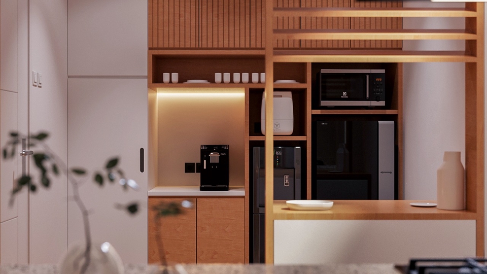 Jasa Desain Studio Podcast Minimalis Online - 3D Modeling and Rendering