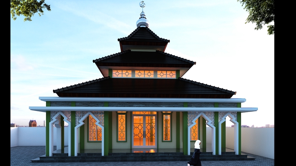 CAD Drawing - JASA DESAIN SPESIALIS MASJID DAN MUSHOLLA - 5