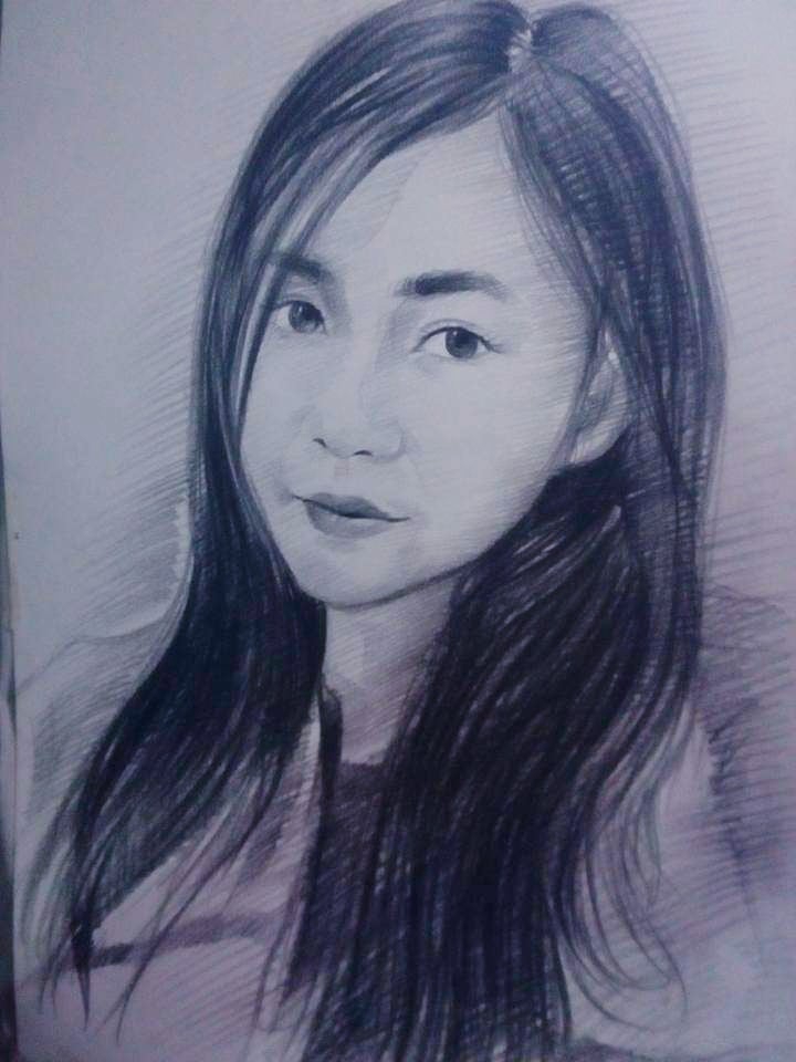 วาดภาพเหมือน Portrait - งานวาดด้วยมือ ดินสอ ภาพเหมือน - 7