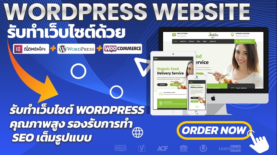 Wordpress - รับทำเว็บไซต์ใหม่ ปรับเว็บเดิม ทุกประเภทด้วย WordPress - 2
