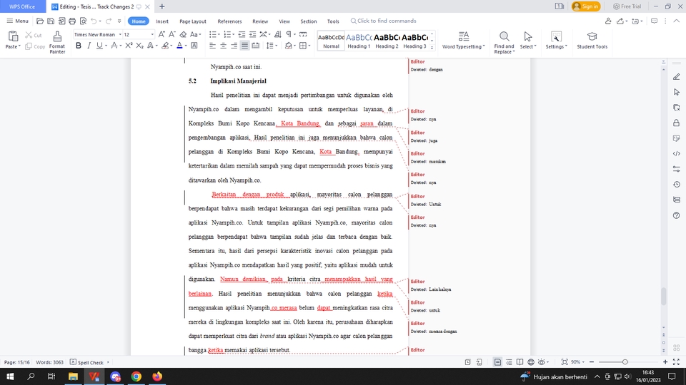 Jasa Proofreading  - Edit Naskah Bahasa Indonesia, Cek Plagiarisme dan Turnitin, Harga Terjangkau