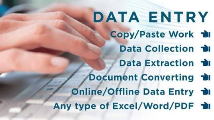 Entri Data - Data Entry/Input Data Ms. Office(Word, Exel, PowerPoint - 1