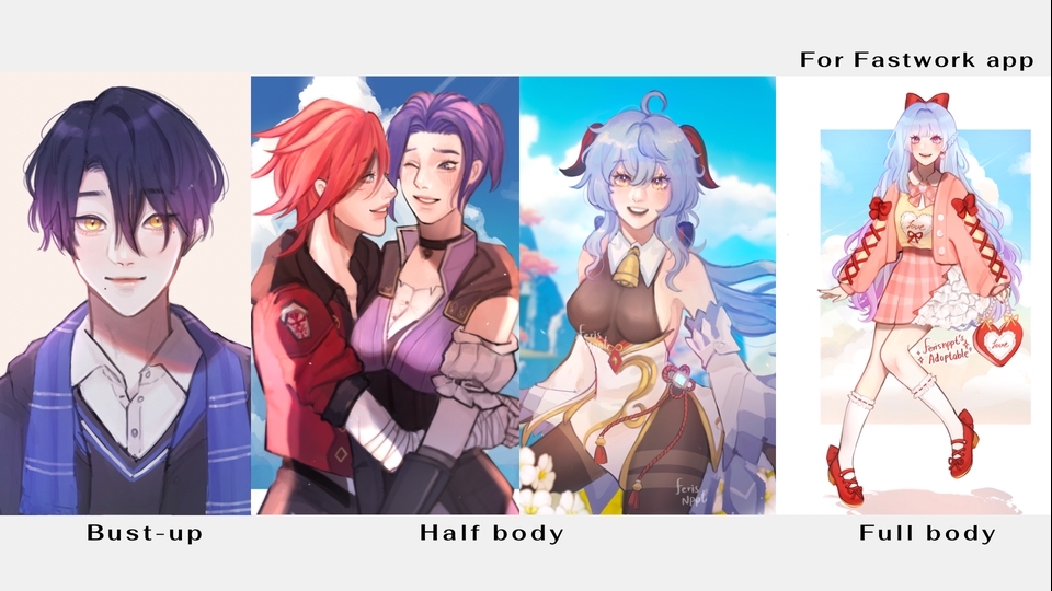 รับวาดรูปการ์ตูน บริการวาดรูปการ์ตูนครบวงจร ทั้งรูปบุคคล รูปคู่ รูปครอบครัว รูปสัตว์เลี้ยง รูปภาพในฝัน สไตล์การ์ตูนน่ารัก มังงะ จิบิ อนิเมะ 3D ราคาถูก