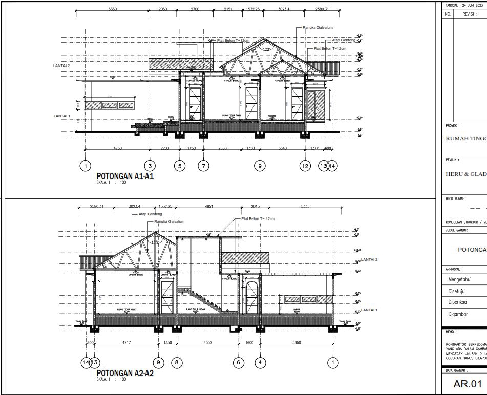 CAD Drawing - Jasa Gambar Perencanaan, Gambar Kerja DED, Asbuilt, 3D Modeling & Rendering (5 hari selesai) - 9