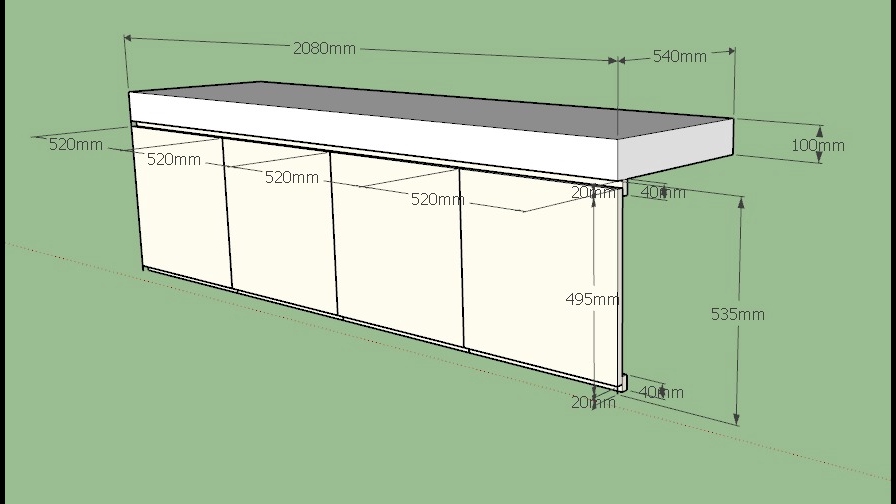 Desain Furniture - Jasa Gambar Furniture - 4