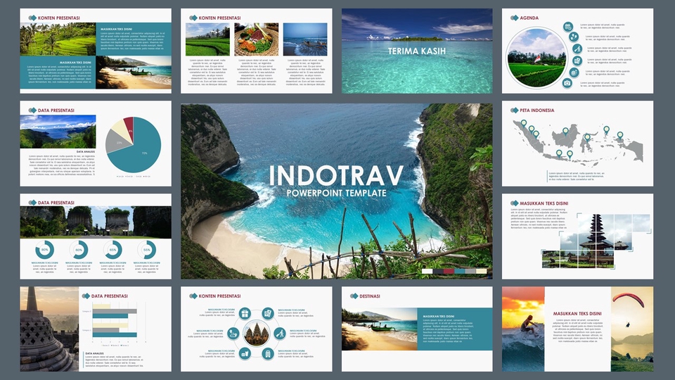 Presentasi - Desain & Make Over Slide Presentasi PPT - 7