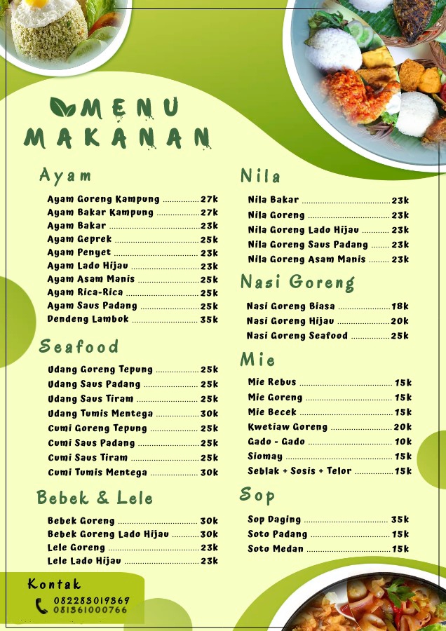 Digital Printing - Jasa Pembuatan Desain Menu, Brosur, Banner dll - 2