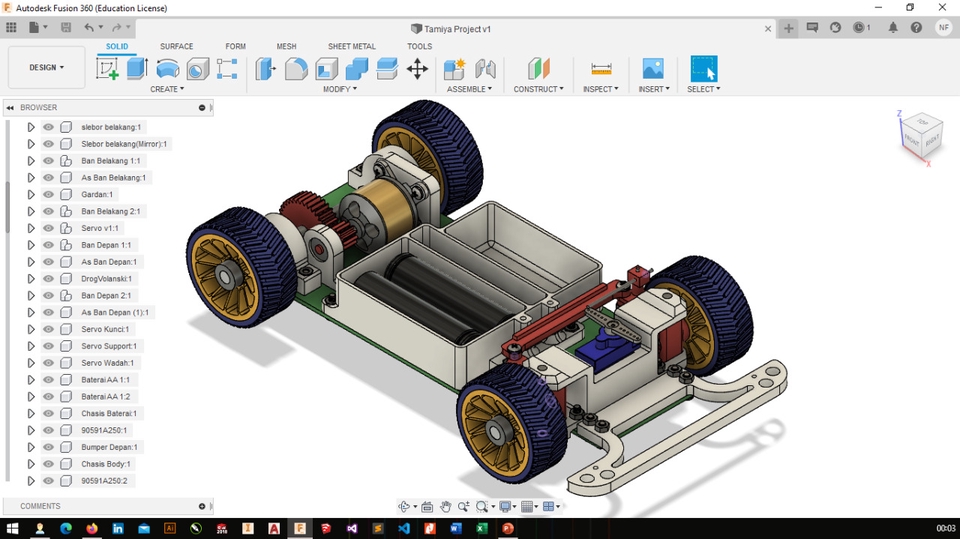 CAD Drawing - Jasa Desain 2D | 3D AutoCAD, Solidwork, Inventor, Fusion 360 - 18