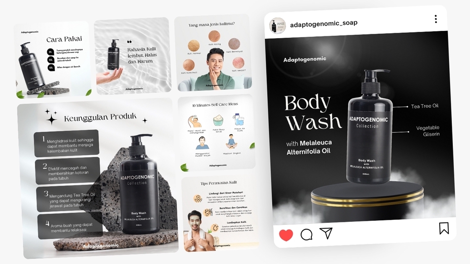 JASA BUAT BANNER INSTAGRAM desain banner unik untuk promosi website dengan desain feed instagram