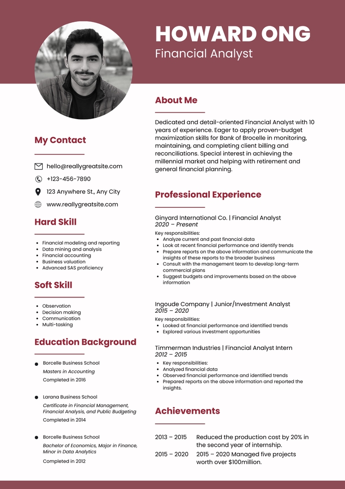 Portfolio & Resume - Jasa Pembuatan Curriculum Vitae (CV) | 1 Hari Selesai + Bonus CV ATS - 16