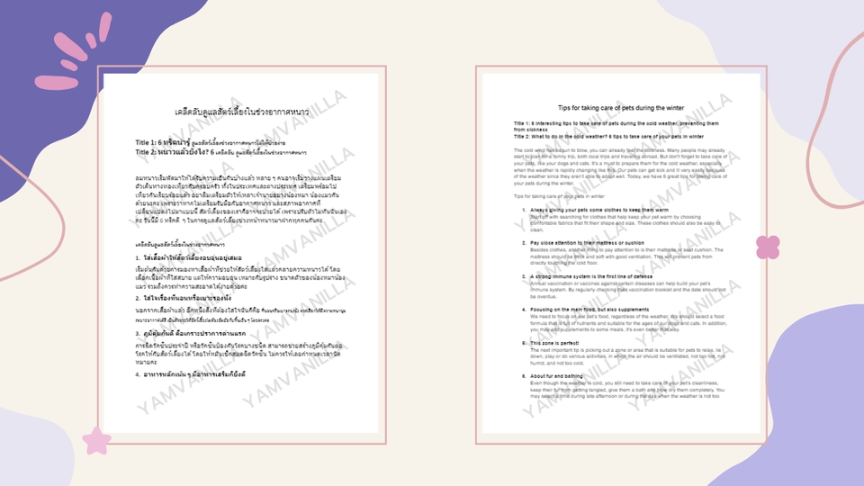 แปลภาษา - รับแปลเอกสารทุกรูปแบบ/บริษัท/Website/ราชการจาก ENG-THAI / THAI-ENG - 3