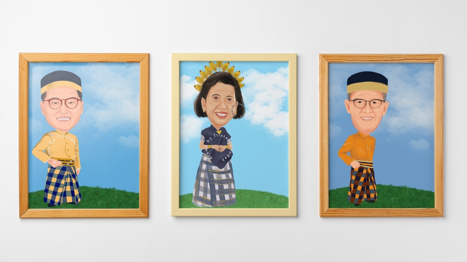Karikatur - Ilustrasi Karikatur Hand-Drawn Digital untuk Semua Kebutuhan - 1