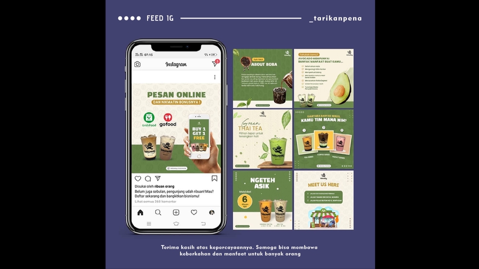 Banner Online - DESIGN FEED & STORY INSTAGRAM CEPAT DAN AMANAH - 6