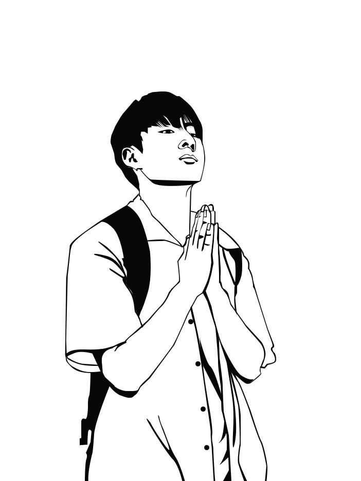 Gambar dan Ilustrasi - cartoon Line art - 9