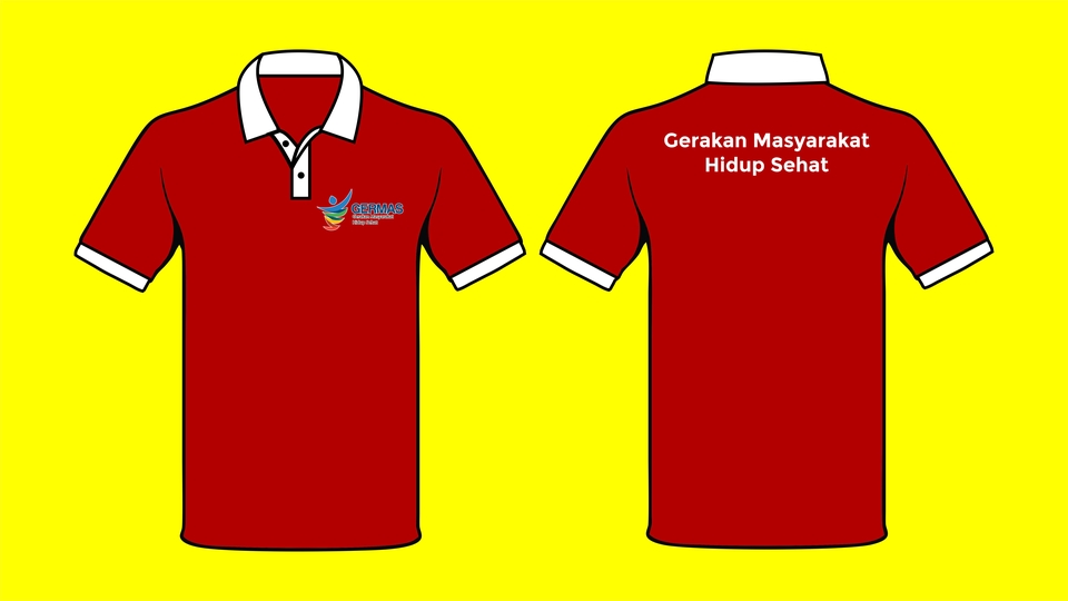 Desain Kaos & Motif - Desain Kaos/Polo/Kemeja Seragam/Event (REVISI SEPUASNYA) - 2