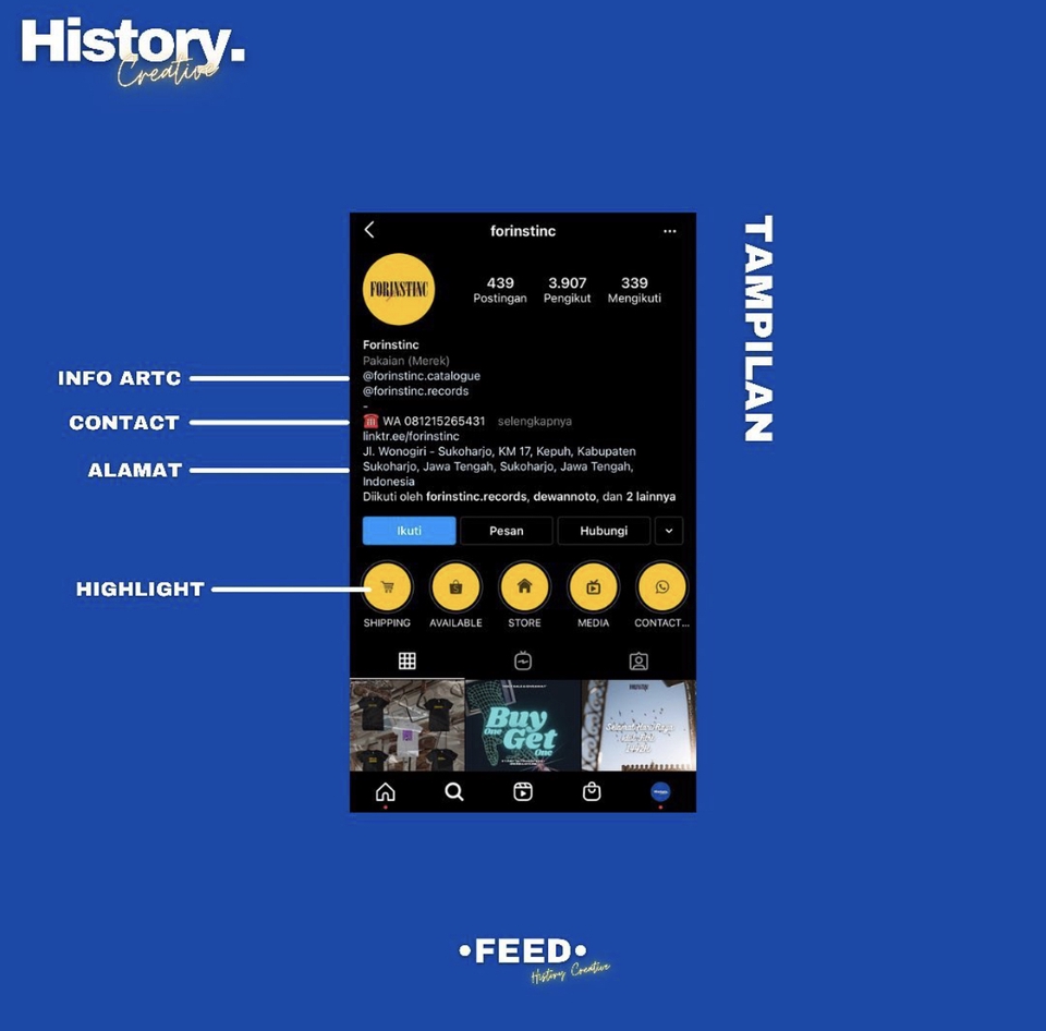 Jasa Lainnya - JASA DESAIN FEED INSTAGRAM - 2