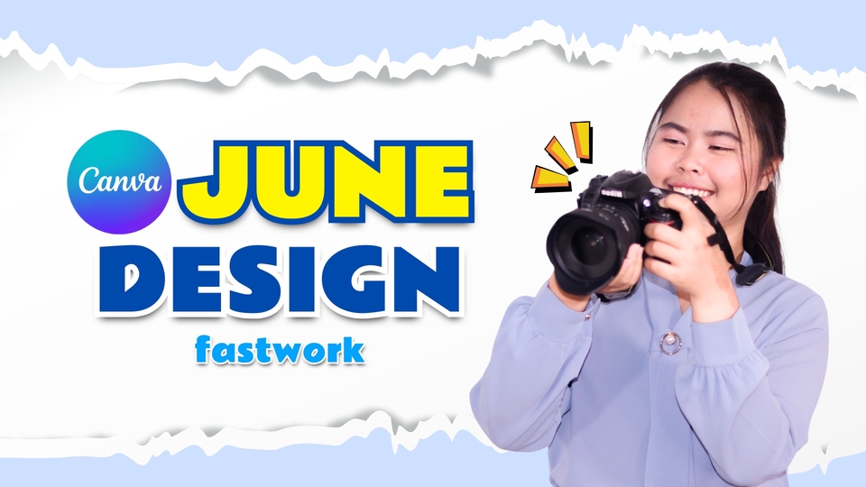 ออกแบบCanva มิถุนายน รับทำโปสเตอร์และสไลด์สวย