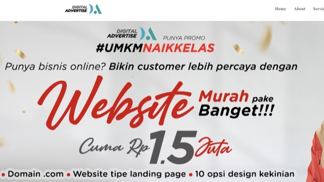 Web Development - Jasa Pembuatan Website Murah Profesional + Bisa Custom Toko online landing page Kursus online  - 4