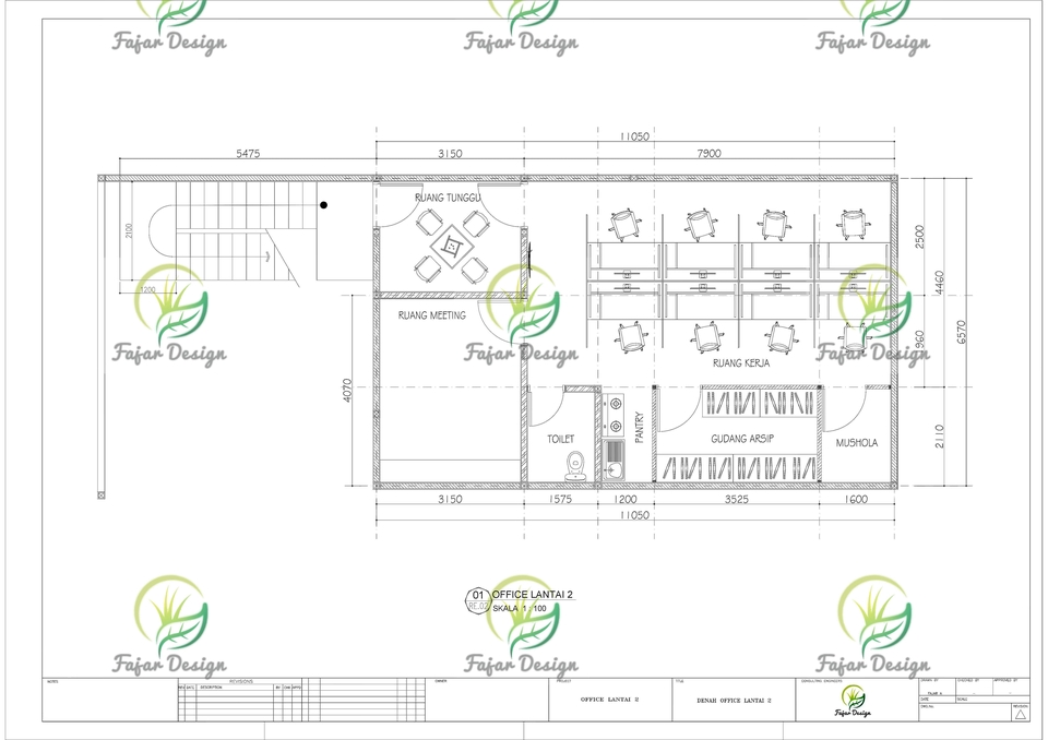 CAD Drawing - Redraw Bangunan Atau Gambar Kerja Dalam Bentuk 2D - 4