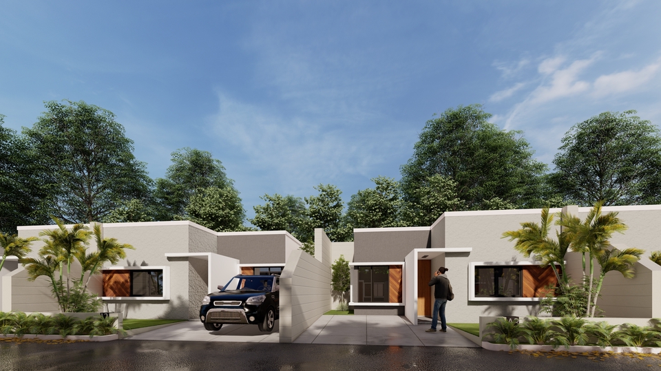 JASA DESAIN RUMAH TINGGAL 2D/3D