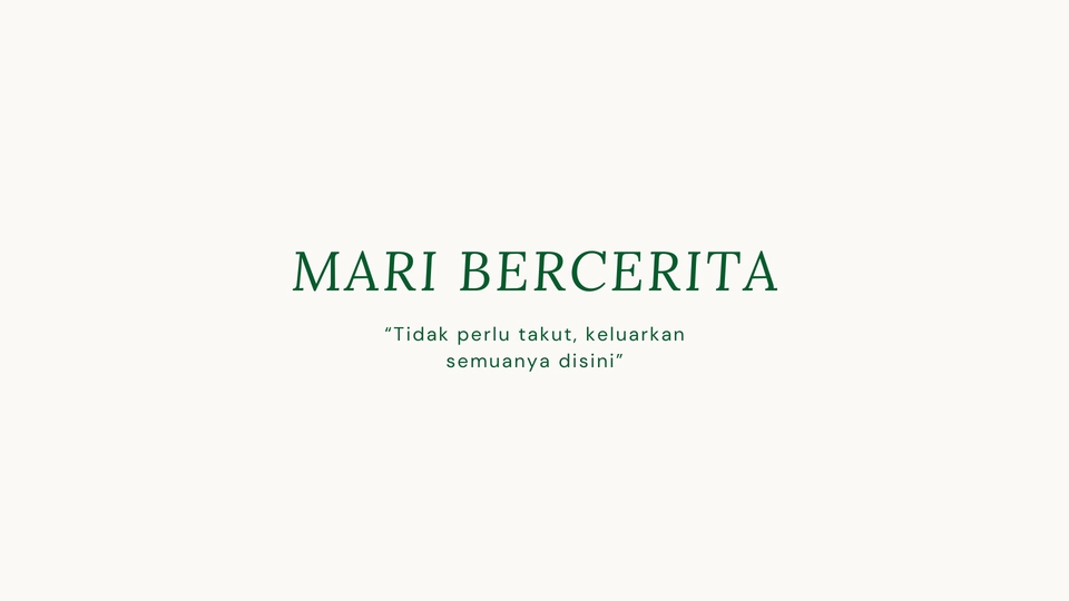 Pengembangan Diri - Mari Bercerita - 1
