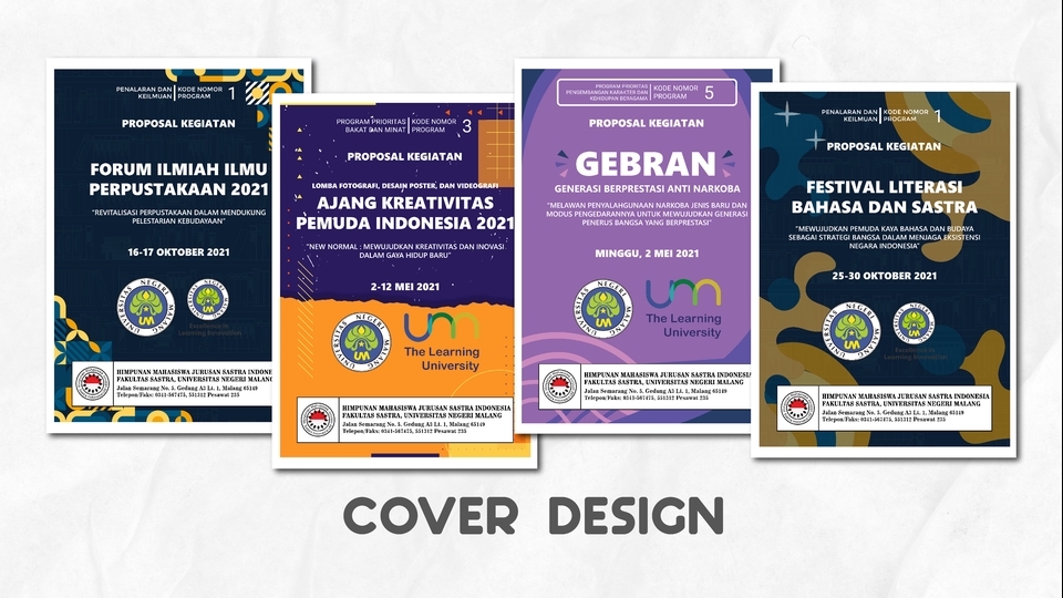 Digital Printing - Desain Pamflet | Desain Cover Proposal - 3