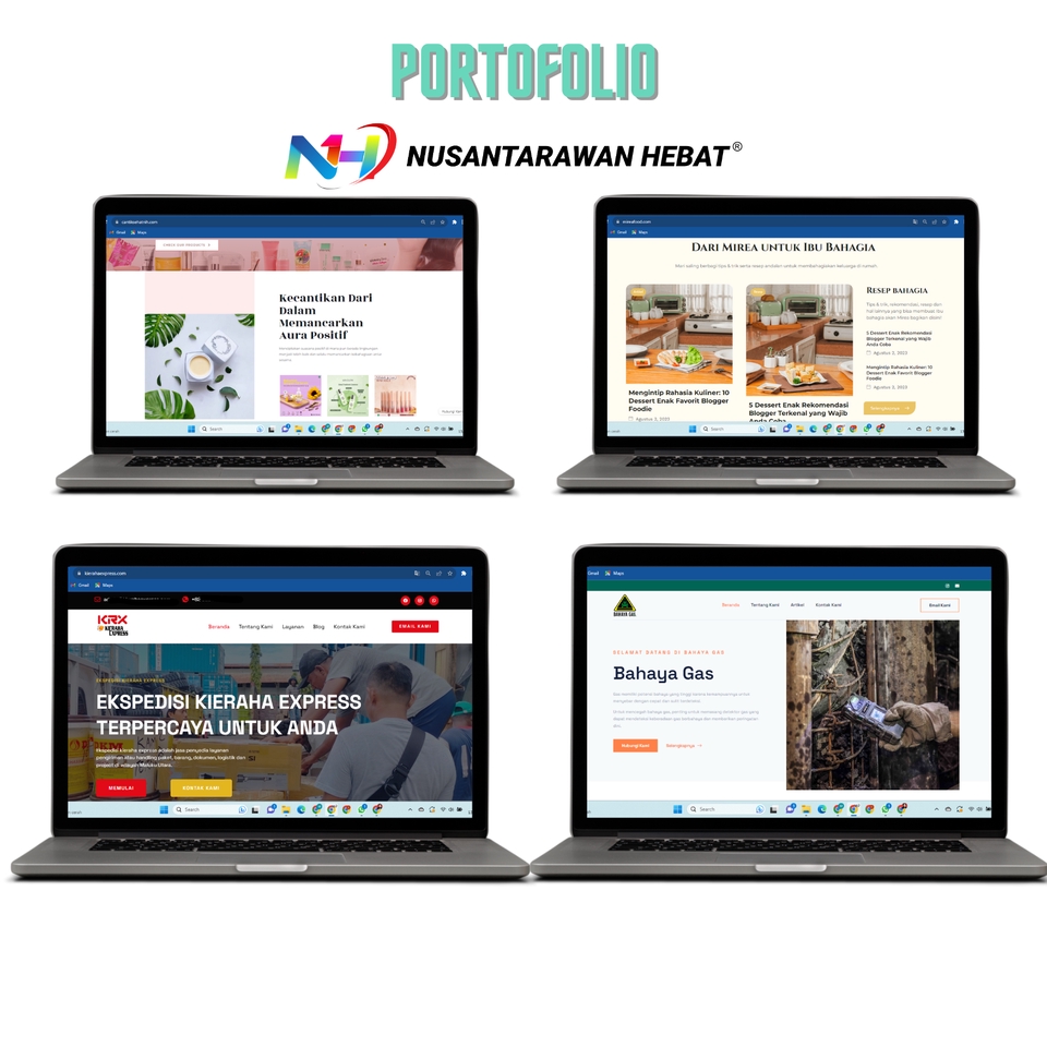 Web Development - JASA PEMBUATAN WEBSITE WORDPRESS MURAH & CEPAT 2 HARI JADI - NUSANTARAWAN HEBAT - 5