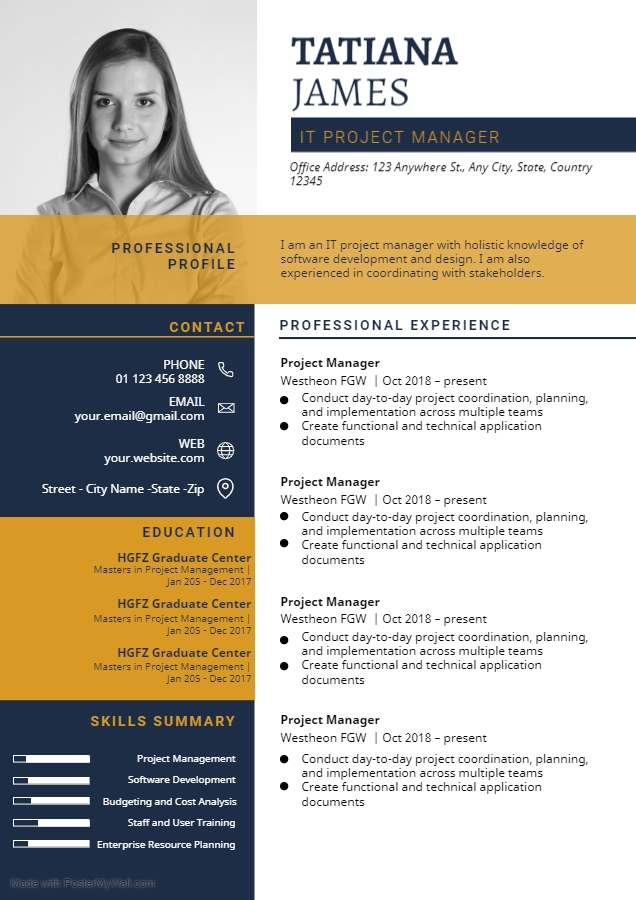 Portfolio & Resume - DESIGN CV DAN PORTOFOLIO - 7