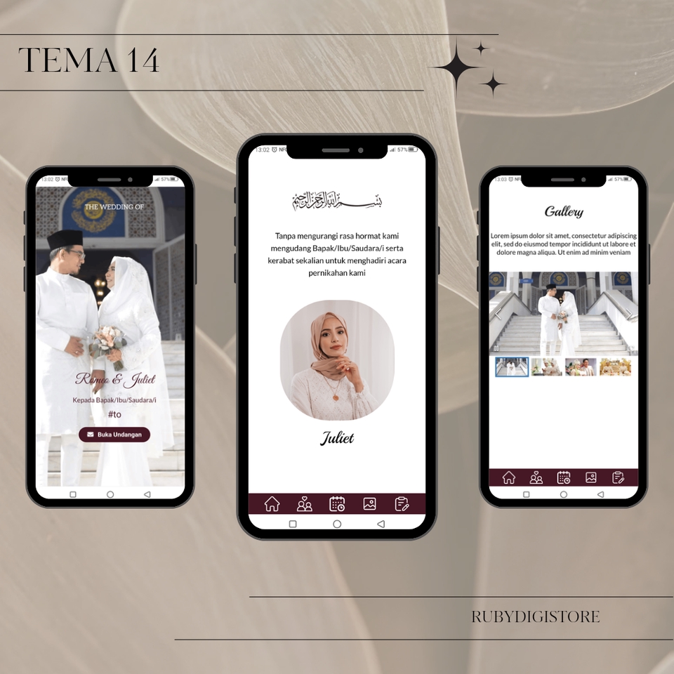 Jasa desain kartu ucapan selamat ulang tahun dengan desain modern dan elegan, cocok untuk ucapan ulang tahun teman, pacar, keluarga.