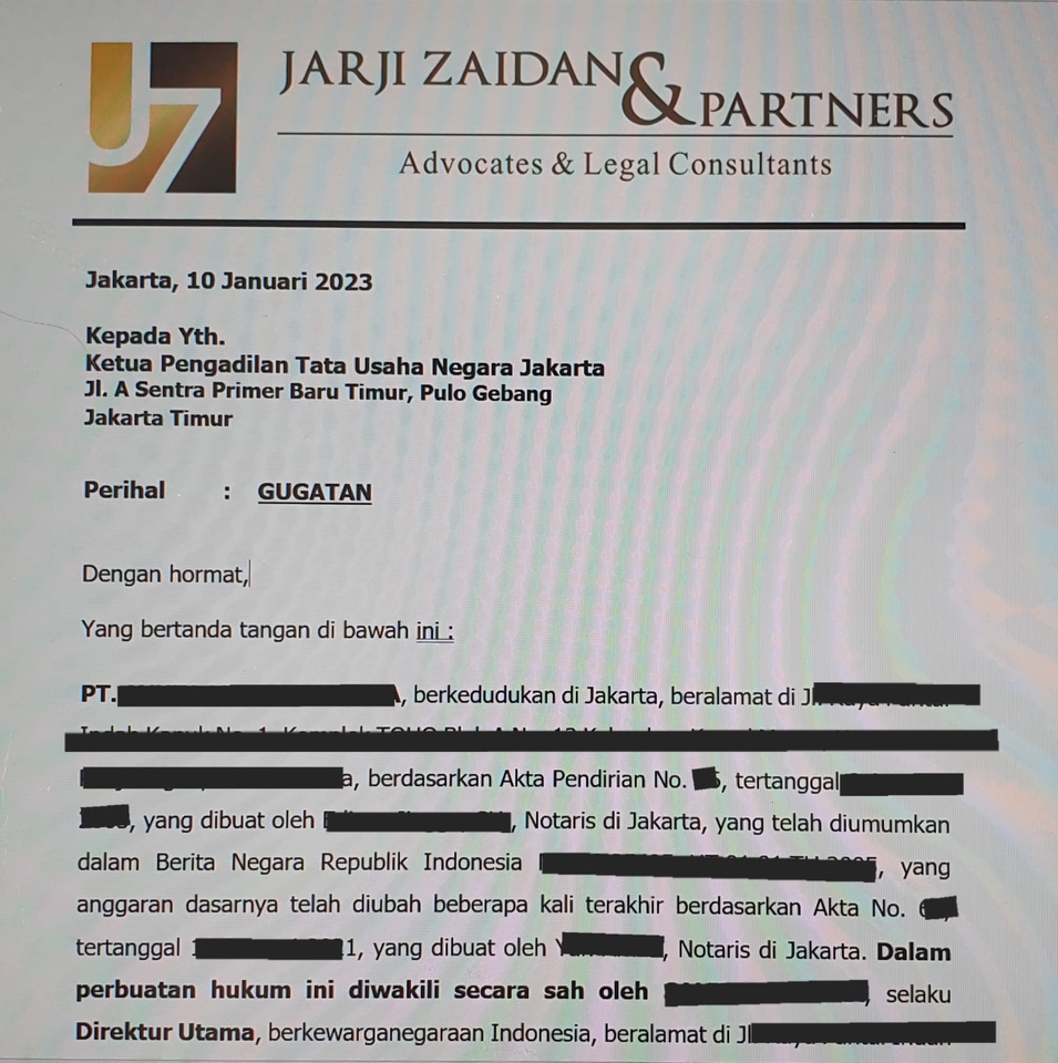 Hukum - GUGATAN PERKARA PERDATA, DAN TATA USAHA NEGARA - 4