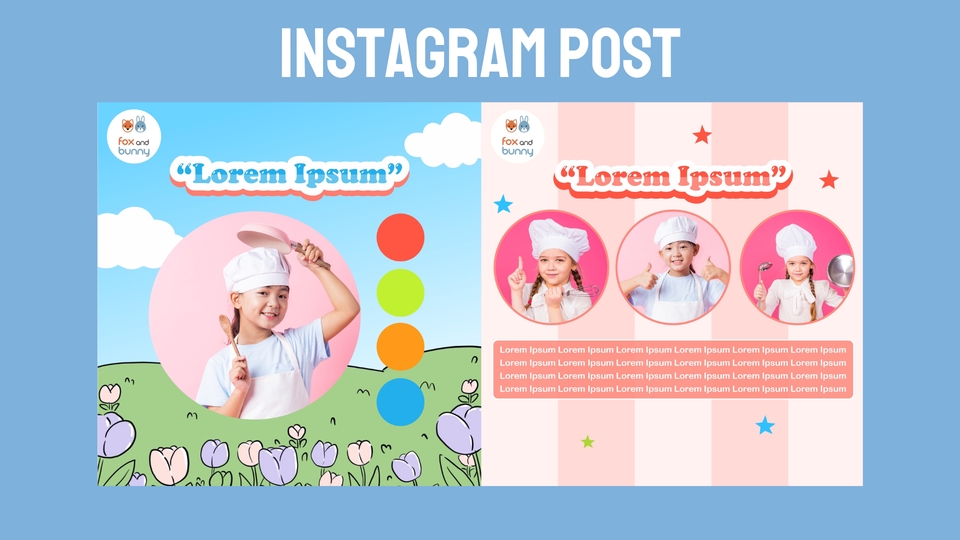 Banner Online - Desain carousel feed instagram, untuk banner online, tugas, dan iklan. - 5