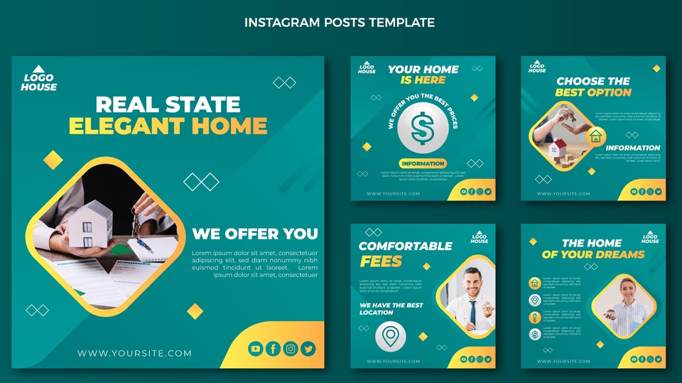 Banner Online - Instagram Feed Desain, Story & Copywriting Caption (Tanpa Kelola Akun) - 1