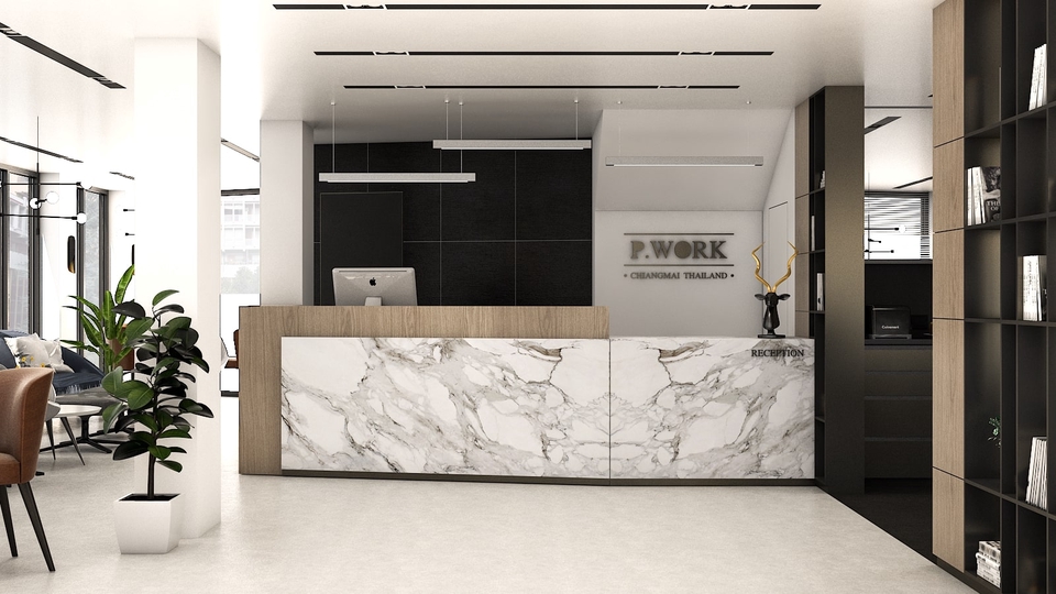 3D Perspective - รับออกแบบและเขียนแบบ 3D Perspective Interior & Built-in / Architect - 14