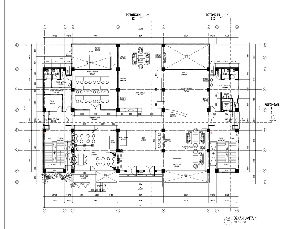 CAD Drawing - Gambar CAD 2D - 4