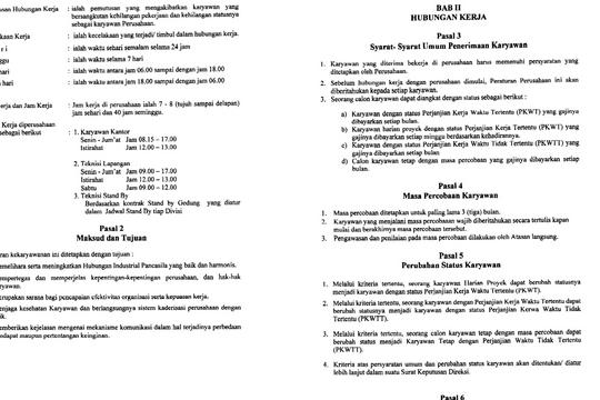Jasa Review Kontrak atau Perjanjian Hukum - JASA PEMBUATAN PERATURAN PERUSAHAAN, PERJANJIAN KERJA BERSAMA DAN SOP PERUSAHAAN